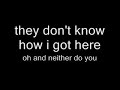Augustana - Empty Days with lyrics