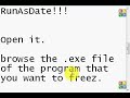 How to use RunAsDate (download website on description) How to use RunAsDate (download website on description)