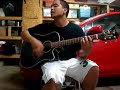 HINDER lips of an angel guitar cover
