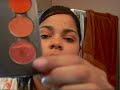Peachy look