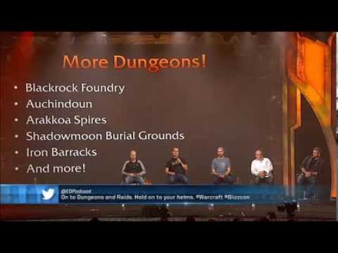 blizzcon - The whole World of Warcraft: Warlords of Draenor panel from Blizzcon day 1. Like and subscribe! https://twitter.com/ZyfohLOL http://www.twitch.tv/zyfoh.