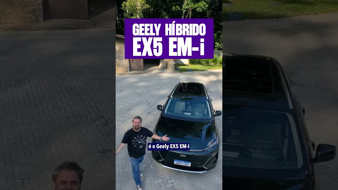 Híbrido GEELY X5 EM-i chegando no Brasil!
