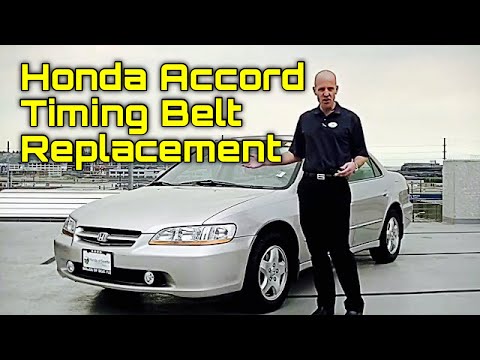 BEST DIY Honda Accord 2.2L 2.3L F22 F23 Timing Belt Replacement w/Water Pump – Bundys Garage