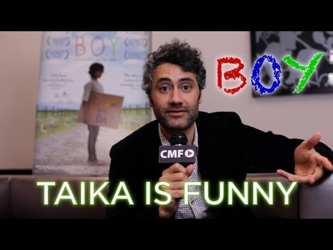 Taika Waititi is a film director (Boy). He's also handsome, has a New Zealand accent, and a great sense of humor... according to Taika Waititi. Taika Waititi is a film director (Boy). He's also handsome, has a New Zealand accent, and a great sense of humor... according to Taika Waititi.