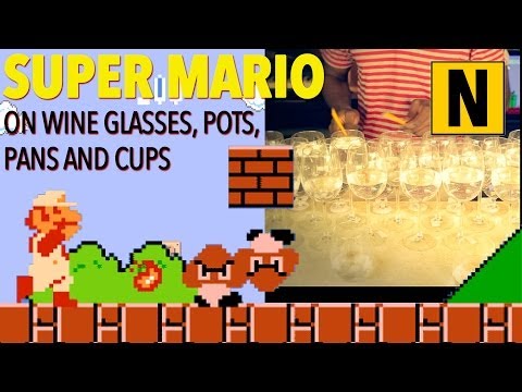 Mario - The Super Mario Bros (슈퍼 마리오 브라더스 - スーパーマリオブラザーズ - 超級瑪莉) theme is one of the most recognizable pieces of game music ever recorded. Here it is, played on wine...