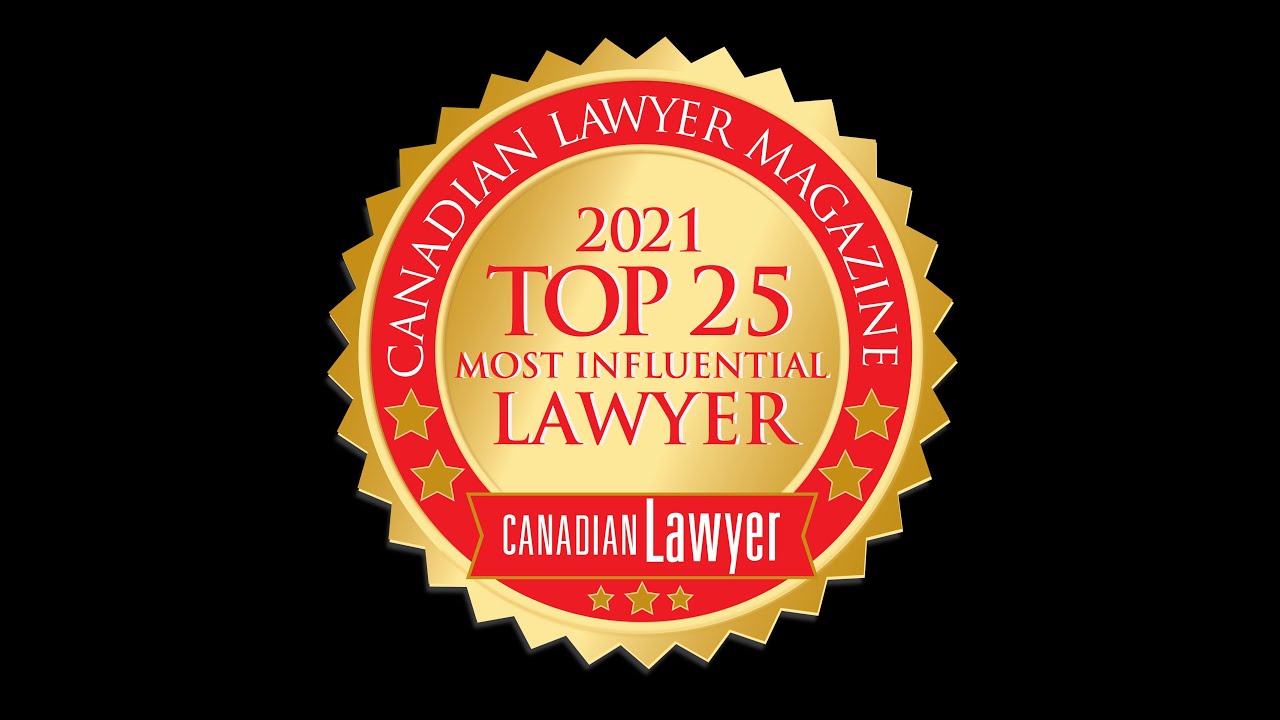 Top 25 Most Influential Lawyers | Interview with Canadian Lawyer TV