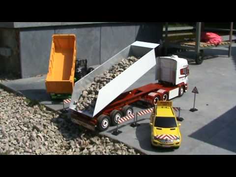 RC Scania 6x4 kipper / tipper / mulden