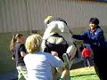 Extreme piggy back ride