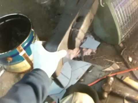1999 Subaru Forester Rear Wheel Well Rust Holes Repaired