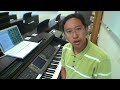 how to play triads and inversions on piano