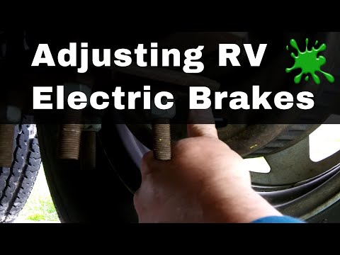 how to adjust brakes on a trailer