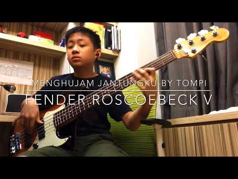Menghujam jantungku bass cover by Fanuel usia 13 tahun