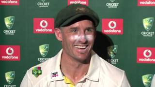 Michael Clarke and Michael Hussey press conference - Jan 6th