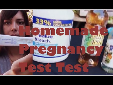 how to homemade pregnancy test