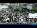 JSC-2011-06-18-اليمن-تعز-استمرار المسيرات وآثار القصف الليلي