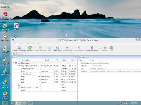 how to recover using r-studio