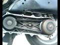 Scooter variator - operation principle Scooter variator - operation principle