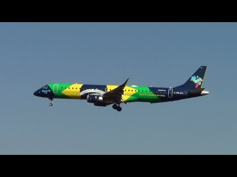 Vinte e nove lindos Aviões pousando no Aeroporto de Confins