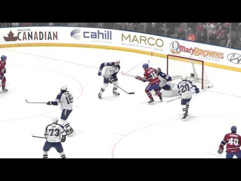 Victor Bartley First Goal as an IceCap - Feb. 10, 2016 vs. Syracuse Crunch