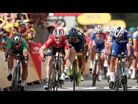 Tour de France: 2. Tagessieg fr Gaviria (Kolumbien) in ...