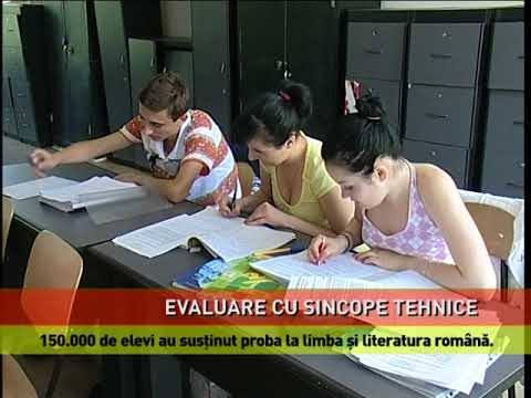 Probleme tehnice, în prima zi de Evaluare Națională