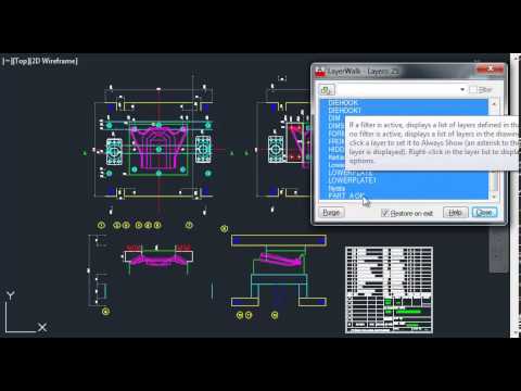 how to isolate layer in autocad