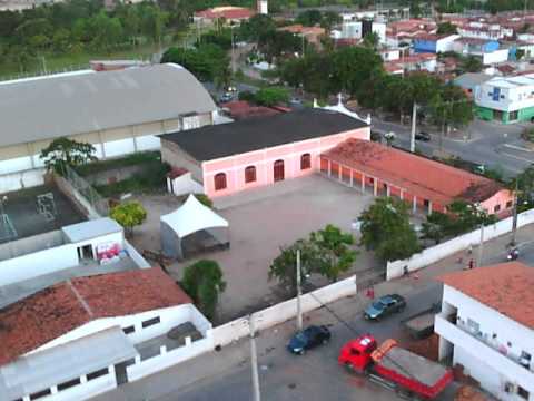 Imagens aéreas do Valentina