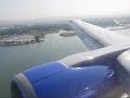 Southwest 737-300 landing in Oakland