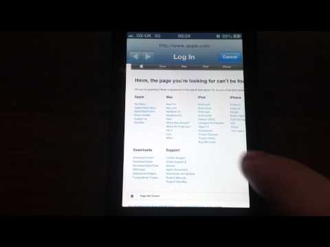 iOS 6 Dropping Wifi then going to 'Page Not Found' on Apple.com
