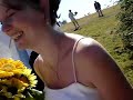 The First few minutes as man and wife