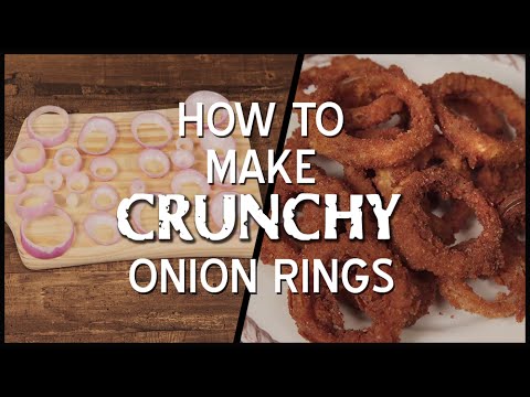 How To Make Onion Rings | Quick and Easy Snack Recipe | Rajshri Food