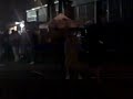 the chain saw guy at the kube 93 haunted house