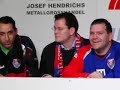 Elton beim KFC Uerdingen (Pressekonferenz II)