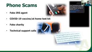 Scams and Fraud of Southwest Michigan (Fall)