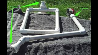 DIY PVC Kayak Rack http://geek-fish.com/2012/07/06/diy-pvc-kayak-rack/