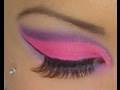 Hot Pink & Purple Eyeshadow Tutorial