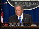 Bush says Iraq didn\ Bush says Iraq didn\