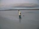 Diwi on the ice