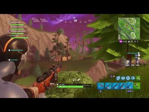 Longest hunting rifle snipe on Xbox One? (281m): Fortnite BR