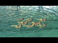 Equipe St Cyprien Natation Synchronis�e N1 junior 2008