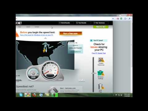 how to test dsl speed on at&t