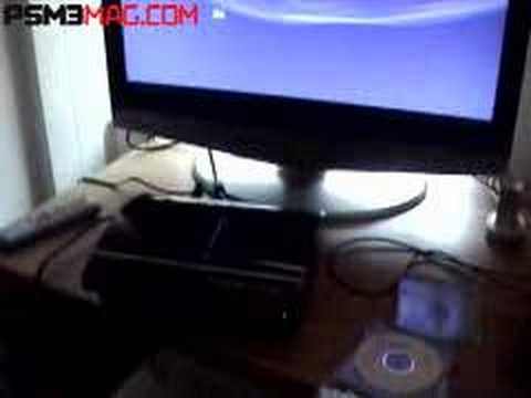 PSM3 - Showing a real working PS3 unit