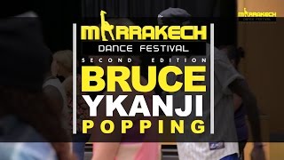 Bruce Ykanji – MARRAKECH DANCE FESTIVAL 2015 POPPING WORKSHOP