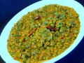 Methi Malai Mater (Fenugreek Leaves with Peas & Cream)