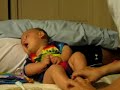 baby laughing, hysterical baby laughing, hysterical