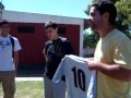 Lola recibe la 10 de Copello Futbol Club
