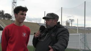 Entrevista a Carlos del equipo Cadete, después del partido contra el San Blas