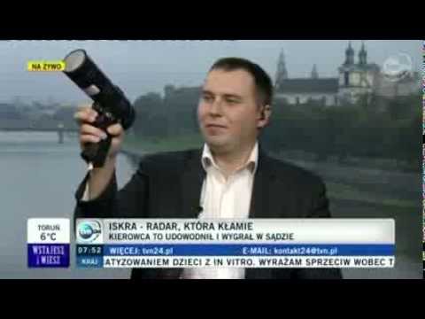18.09.2013 - TVN24 - Wstajesz i wiesz - Pomiar prędkości