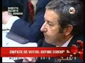 Cobos dijo NO a la 125 (Post caliente y polémico) Momento histórico en el senado