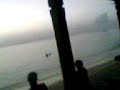 barbados-view of beach while sat outside chefette
